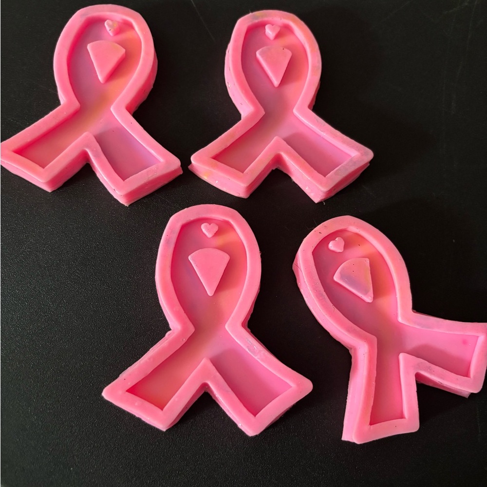 Pink Ribbon Silicone Mold